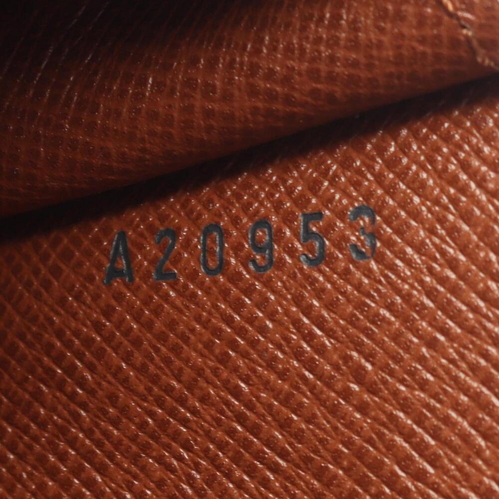 LOUIS VUITTON Authentic Brown Monogram Leather Fanny Pack - Picture 5 of 8